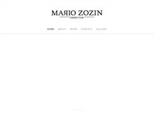 Tablet Screenshot of mariozozin.com